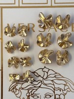 ✨ Premium Gold Organik Form Düğme | Modern Couture Seri 23 MM 6 ADET 18 MM 8 ADET