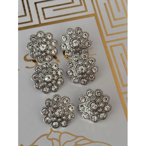 ✨ Taş Detaylı Premium Düğme | Sparkle Couture Seri 25 MM 6 ADET