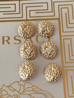 ✨ Örgü Dokulu Premium Gold Düğme | Classic Couture Seri 20 MM 6 ADET