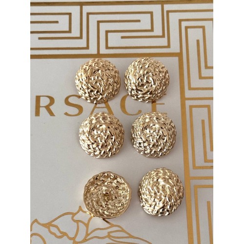 ✨ Örgü Dokulu Premium Gold Düğme | Classic Couture Seri 20 MM 6 ADET