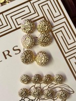 ✨ Örgü Dokulu Premium Gold Düğme | Classic Couture Seri 23 MM 6 ADET 15 MM 8 ADET