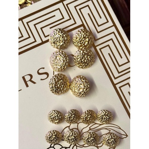 ✨ Örgü Dokulu Premium Gold Düğme | Classic Couture Seri 23 MM 6 ADET 15 MM 8 ADET
