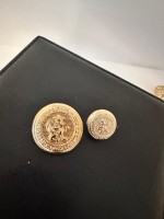 ✨ Klasik Aslan Figürlü Premium BLAZER Gold Düğme | Heritage Couture Seri 23 MM 6 ADET 15 MM 8 ADET