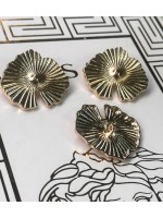 ✨ Altın Renk Yelpaze Formlu Metal Dekoratif Düğme 4 CM