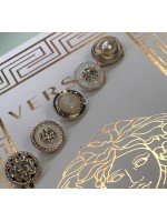 ✨ Premium Couture Gold Düğme Seti | İnci & Taş Detaylı 23 MM 5 ADET