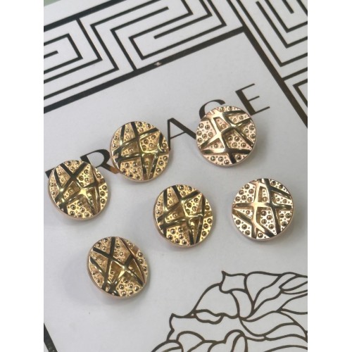 ✨ Premium Gold Dokulu Düğme | Signature Seri 22 MM 6 ADET