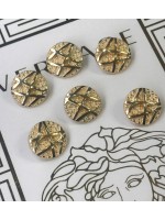 ✨ Premium Gold Dokulu Düğme | Signature Seri 24 MM 6 ADET