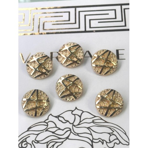 ✨ Premium Gold Dokulu Düğme | Signature Seri 24 MM 6 ADET