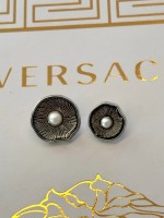 İnci Detaylı Oymalı Metal Düğme – Vintage & Şık Tasarım 23 mm 6 adet 18 mm 8 adet