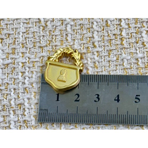 ODDA Tasarım Gold Kilit Form Düğme – 4’lü Set